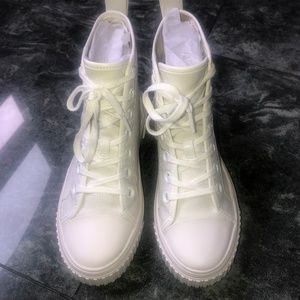 Michael Kors “Gertie” High Top White Women’s Sneaker